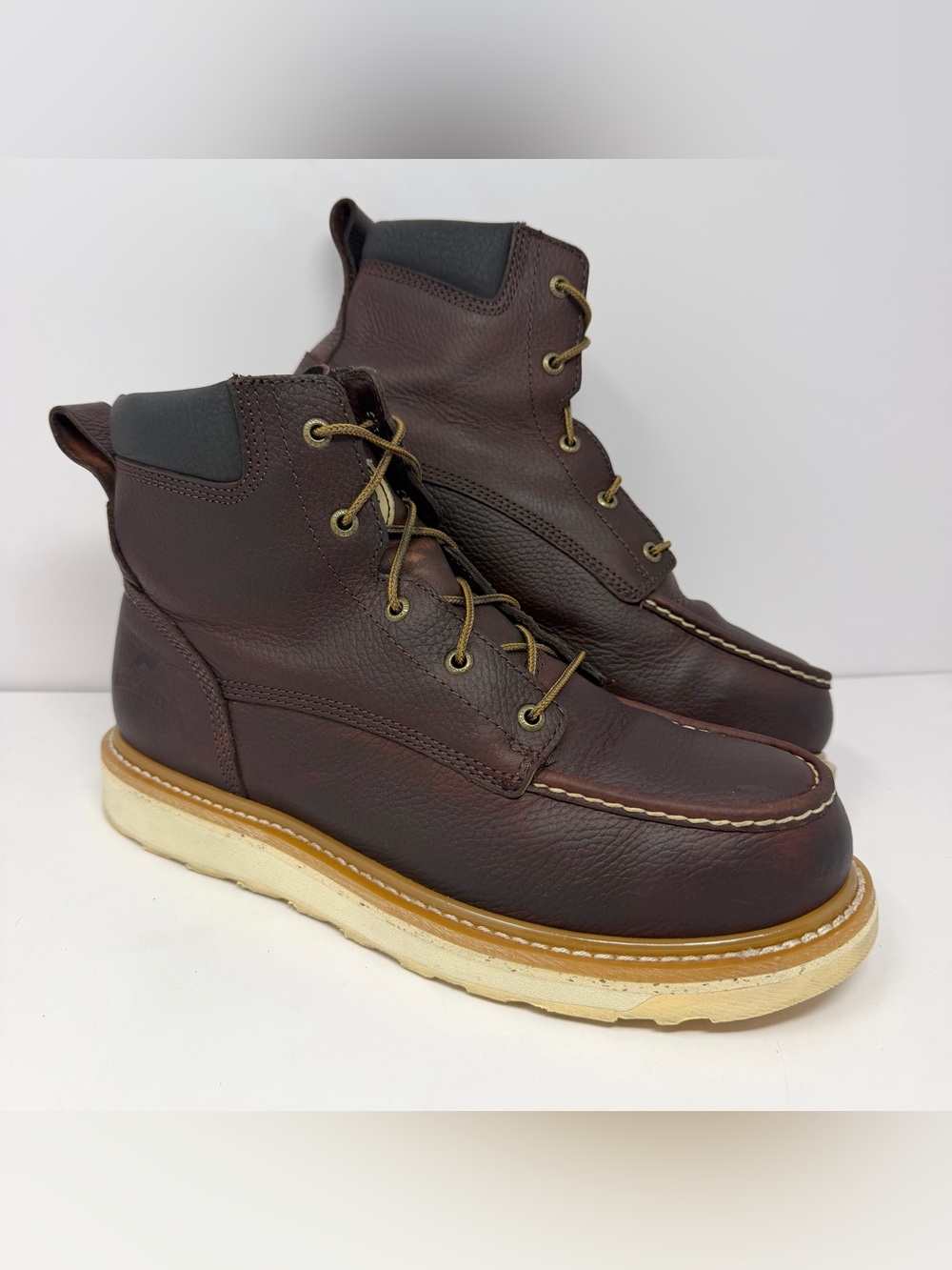 Irish Setter 83606 Men’s Ashby 6" Aluminum Safety Toe EH Work Boots Sz 11 Brown